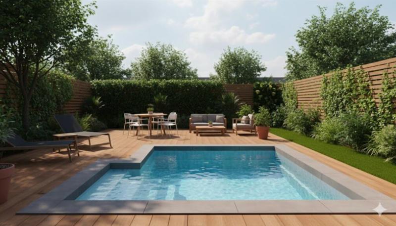 Mini piscine Cubik
